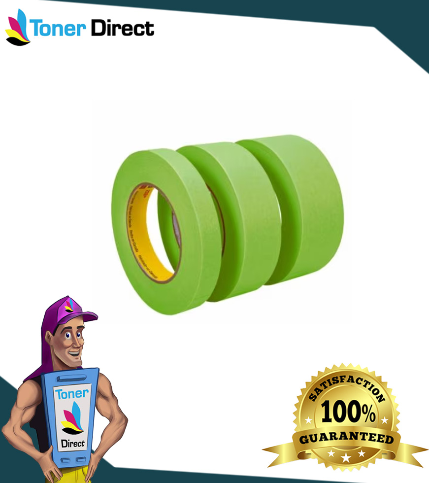 INDUSTRIAL Scotch Performance Masking Tape 233+ 18mm x 50m Green