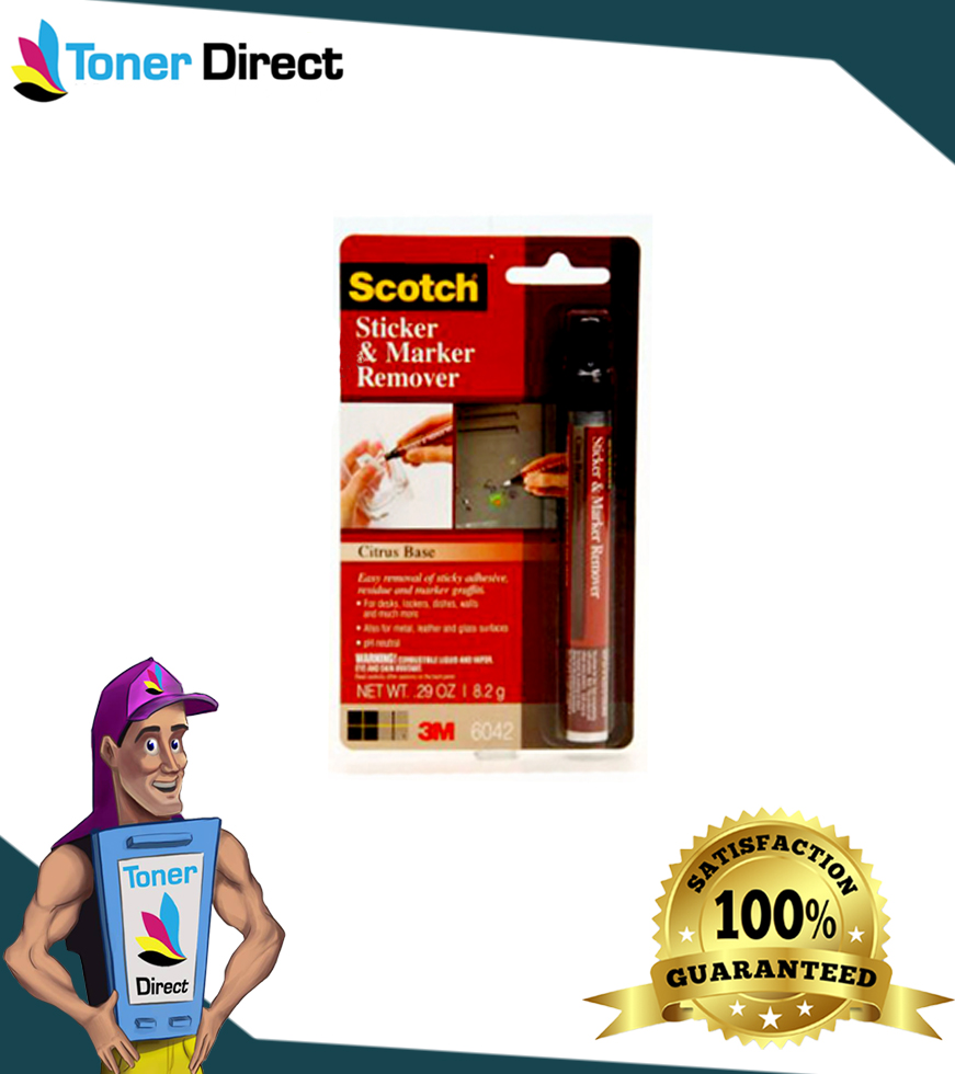 ADHESIVES Scotch Adhesive Remover Citrus Base Pen 6042 8.2g