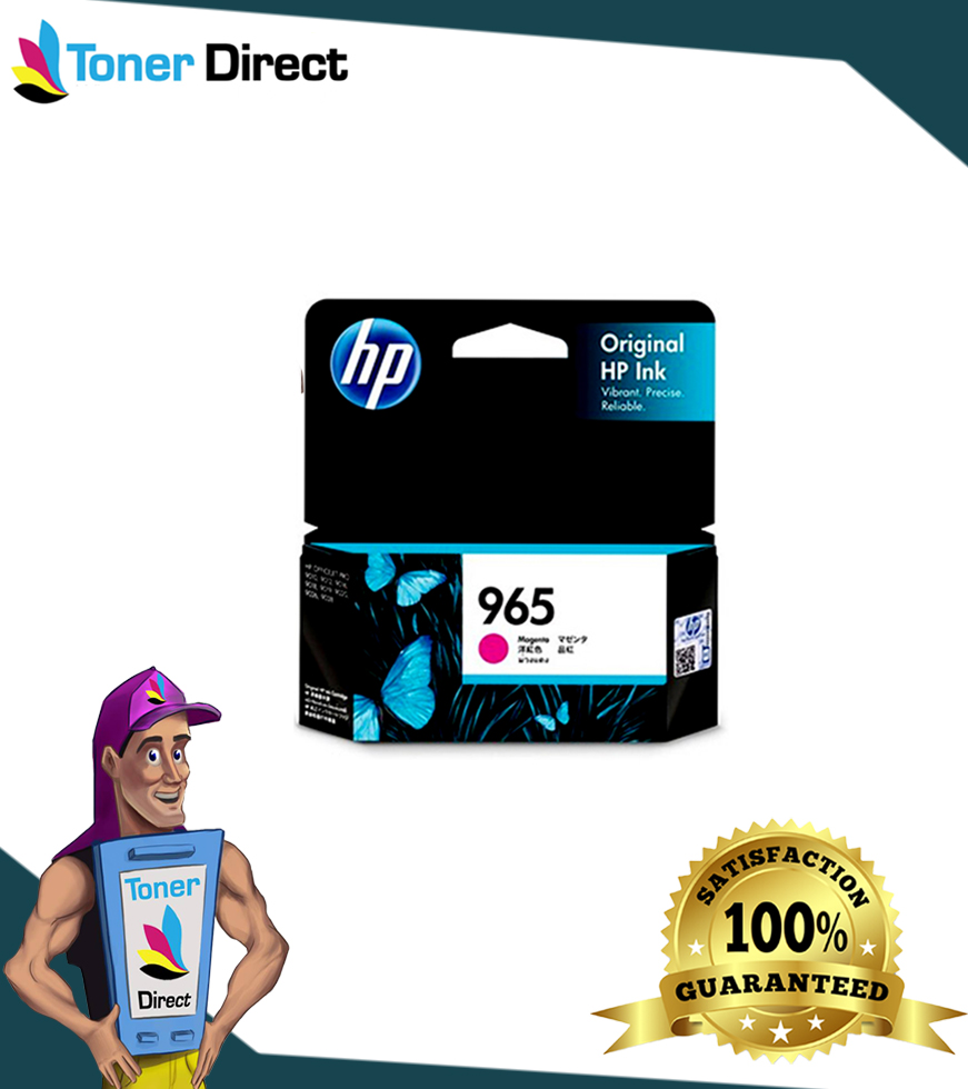 Hewlett Packard Genuine Ink Cartridges Genuine 965 HP Magenta Ink